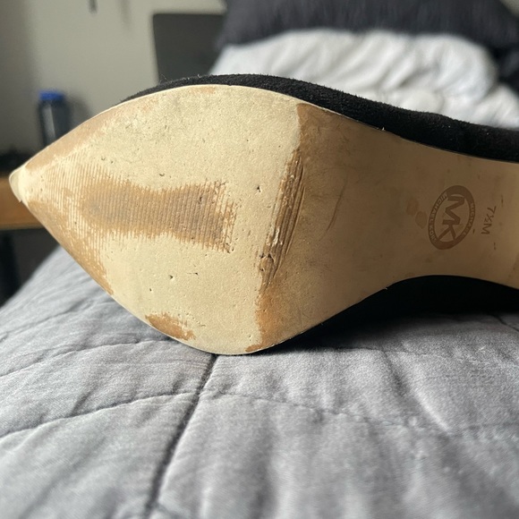 Over the knee Michael Kors suede heels - Picture 5 of 6